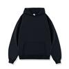 Autumn and Winter Solid Color Blank Plus Velvet Thickened 450g Hooded Sweatshirt Men Heavy Hoodie Men's Clothes