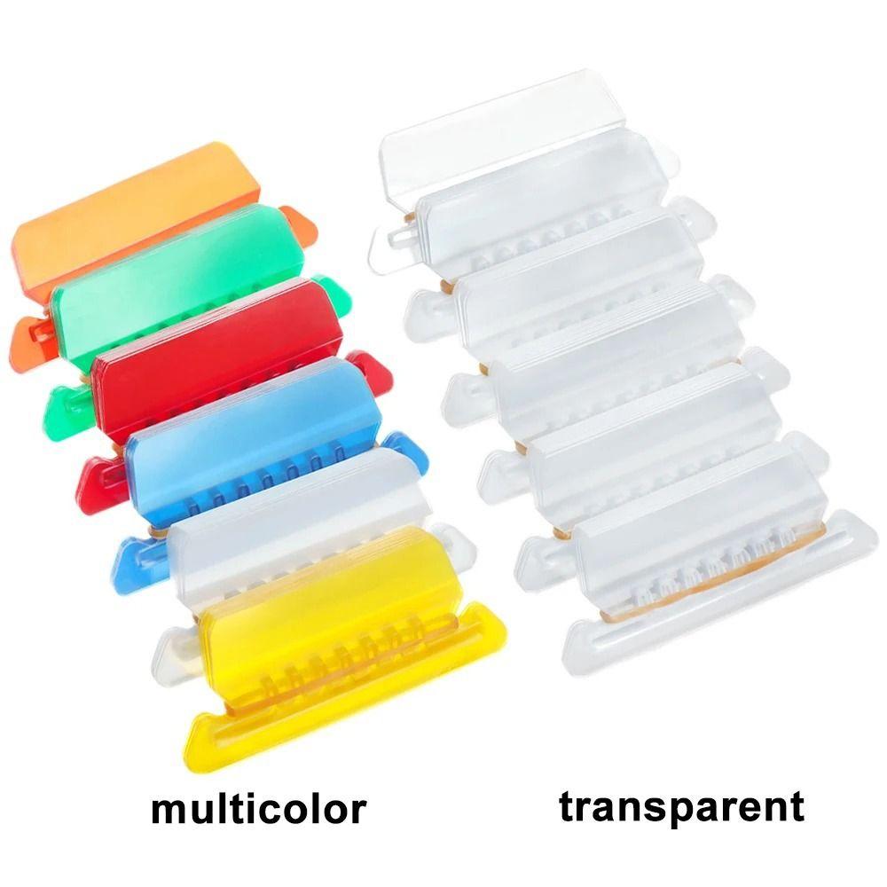 60/100Pcs PVC File Folder Tabs Distinguish Hanging Files Clear To Read Hanging File Folder Labels Quick Identification