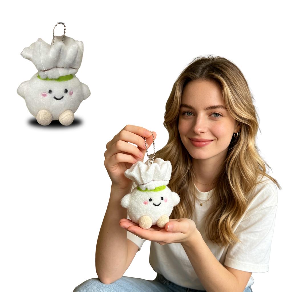 Мягкая игрушка-брелок Овощ Мягкая игрушка Мини-кукла с цепочкой для сумок или рюкзаков Украшение Подарок