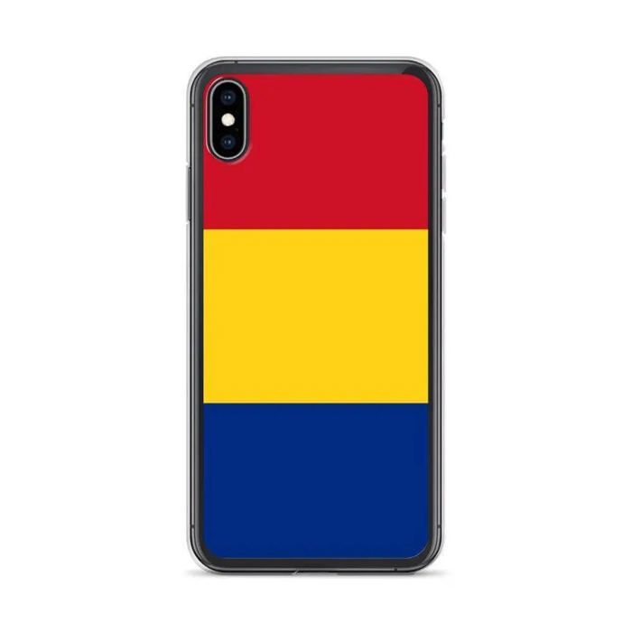 Coque Télephone Drapeau Roumanie - iPhone XS Max
