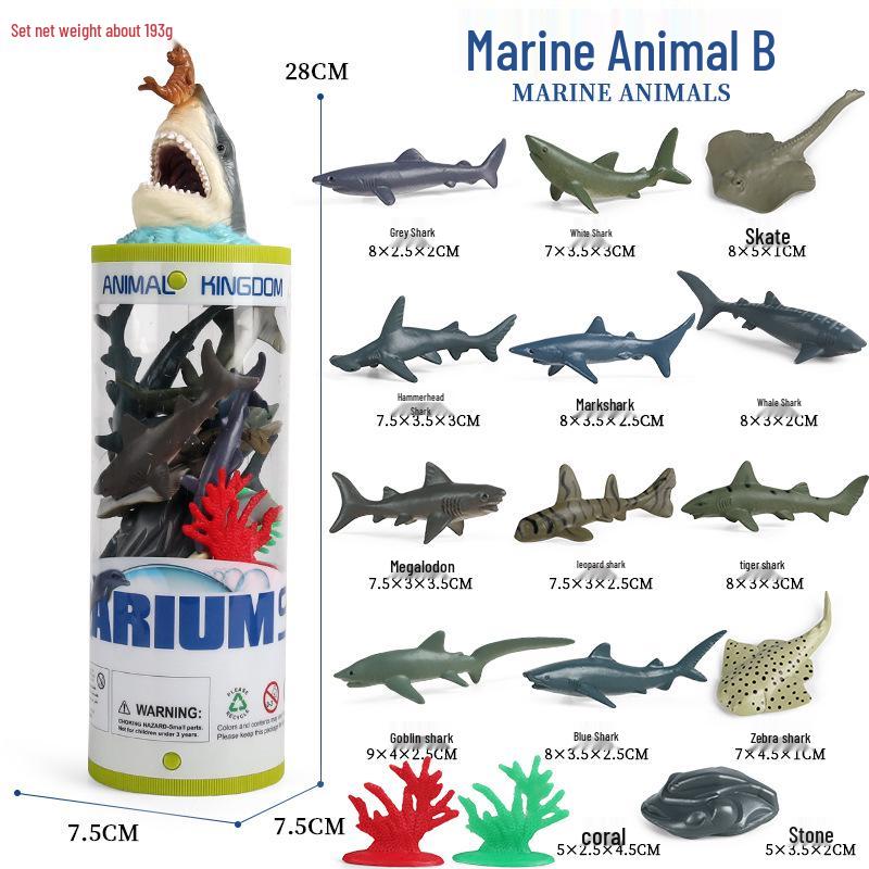 Набор моделей диких животных Арктики: Белый медведь и пингвин