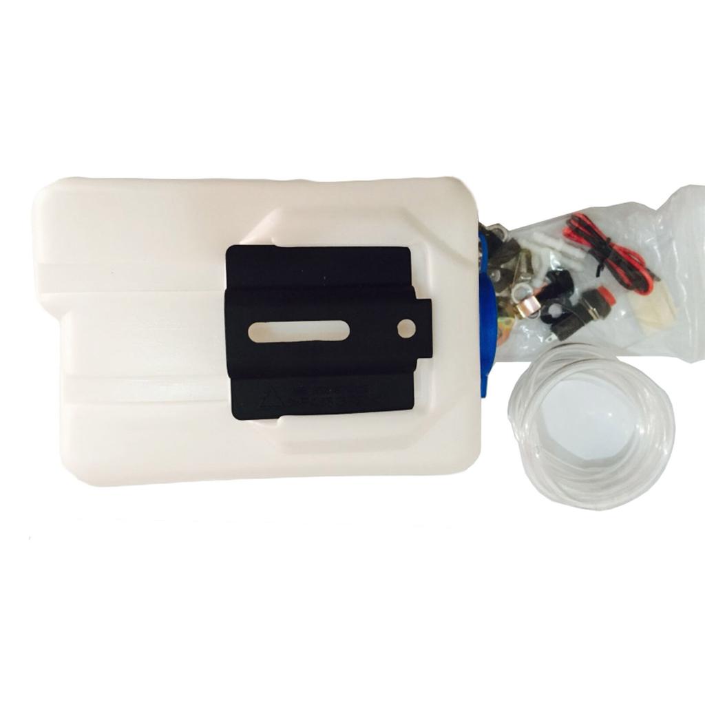 12V Universal Windshield Washer Pump Bottle Tank Kit Windscreen Washer Bottle Easy Installation Auto Accessories Plastic