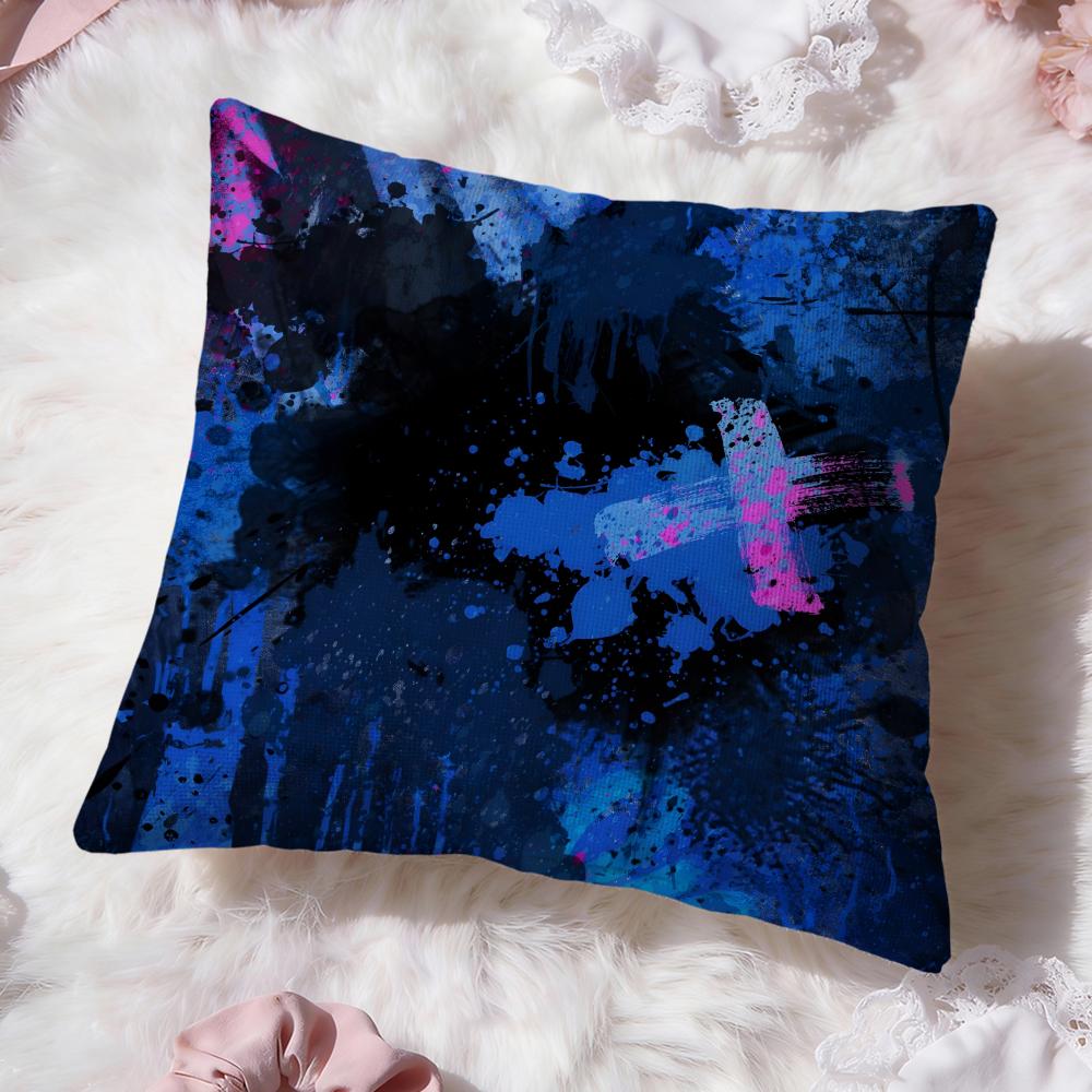 Street Graffiti Texture Cushion Cover Premium Comfort Reversible Pillow Cove Two in One Design for Any Room Car Interior