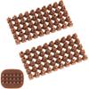 Polymer Clay Molds,Pottery Stamps for Clay Personalized,Number & Letter Stamps for Clay,Suitable for Baking Enthusiasts to Make Cake and Biscuit