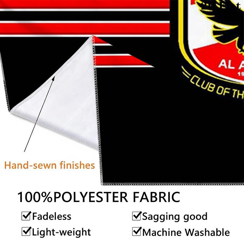 Al Ahly Sporting Wall Tapestry Aesthetic Wall Hanging Printed Fabric Blanket Decorative Tapestries for Bedroom Living Room Home Decor