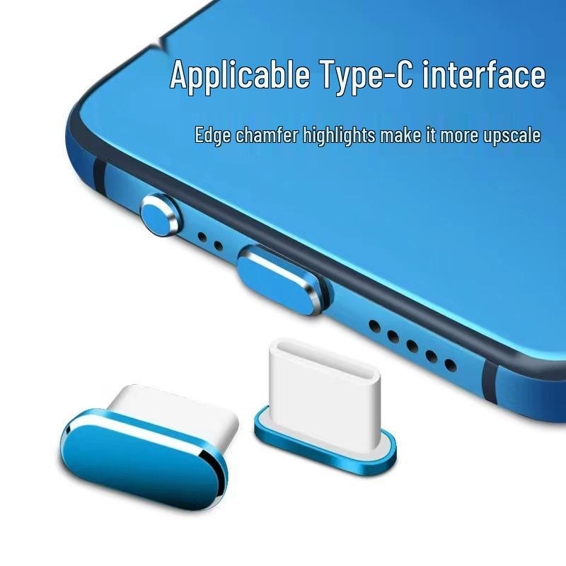 Type-C Silicone Dust Plug for Mobile Charging Ports