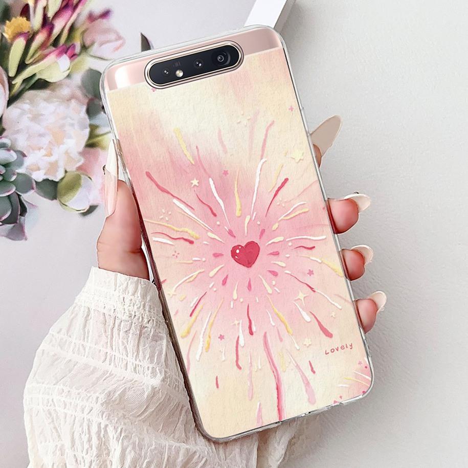 6,7" Чехол для Samsung Galaxy A80 SM-A805F SM-A8050 Funda Роскошный Кот-Дракон Мягкий Силиконовый Задний Чехол Для Samsung A80 A90 4G Coque