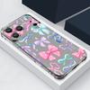 Силиконовый чехол для телефона с рисунком красного банта для iPhone 17 Pro Max 16 15 Pro Max 14 13 12 Pro Max 11 Ударопрочный Мягкий ТПУ Прозрачный чехол