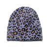 Shein осень и зима новая шерстяная шапка модная универсальная теплая шапка повседневная велосипедная шапка с ушками леопардовый принт вязаная шапка женская