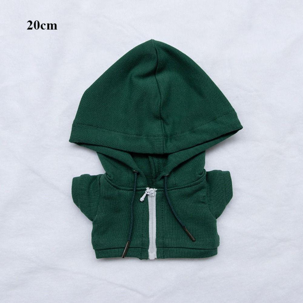 Милые Толстовки Ручной Работы, Повседневная Одежда, Топы для Кукол, Толстовки, Наряды для Хлопковых Кукол 10/20см