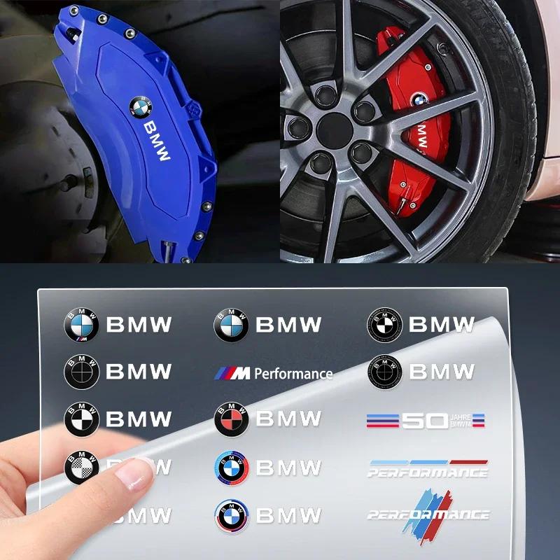 2025 Для BMW M X3 X5 X6 Автотовары Наклейка-значок Тормозной суппорт Декоративная наклейка Для BMW 50-летия E36 E46 E63 E64 E65 E66 F20 F21 F22 F