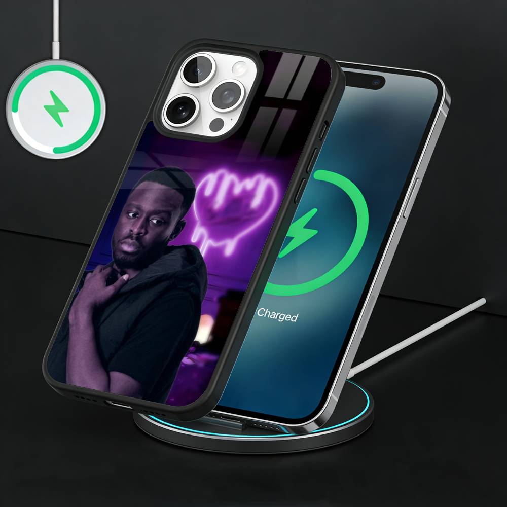 D-Dadju Singer Phone Case For iPhone17,16,15,14,13 Plus,Pro Max Magnetic For Magsafe Wireless Charging