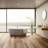 Halogen ceiling spotlight for soffit IP44 silver
