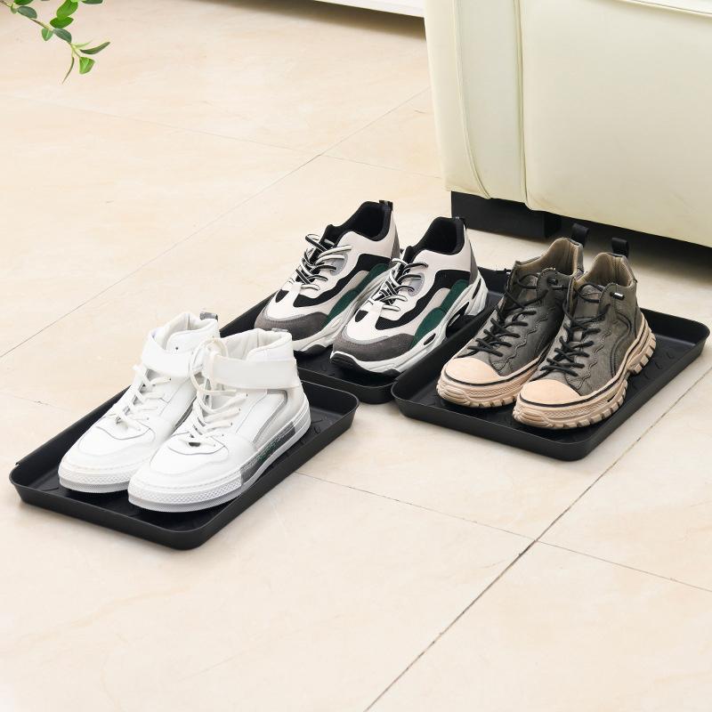 1/2/3Pcs Boot Tray Heavy Duty Shoe Mat Trays Car Shoes Storage Tray Dog Cat Bowl Mats Multifunctional Under Seat Container Box