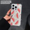 Мультяшный милый чехол для телефона с авокадо для IPhone 17 Pro Max 16 17 15 7 14 13 Plus 12 Mini 11 XR 16E Air Cases Прозрачные мягкие чехлы
