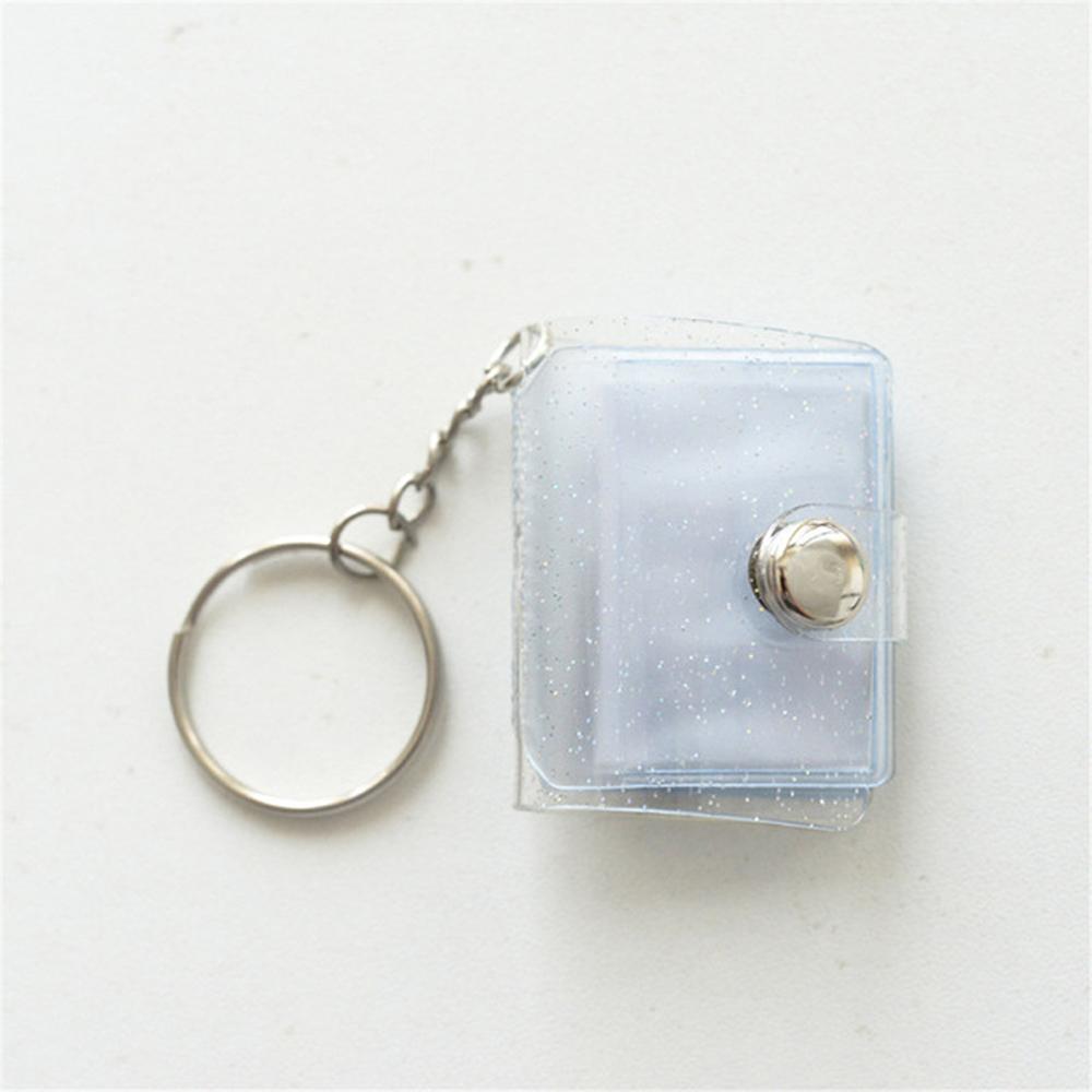 Цветная карточка желе, мини-фотоальбом, держатель для фотографий, брелок для фотографий, держатель для карточек, альбомы