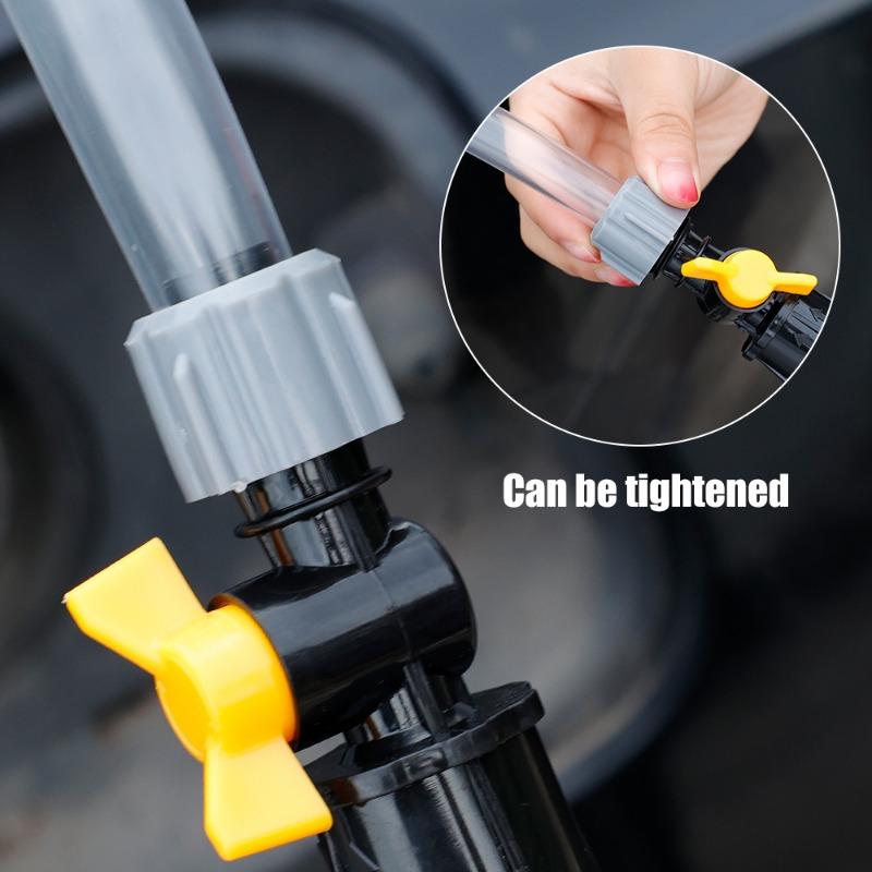 Ручной топливный насос в комплекте Автомобильное устройство для откачки масла Ручной подкачивающий насос Ручная всасывающая труба Комплект бензинового насоса Оборудование для заправки топливом