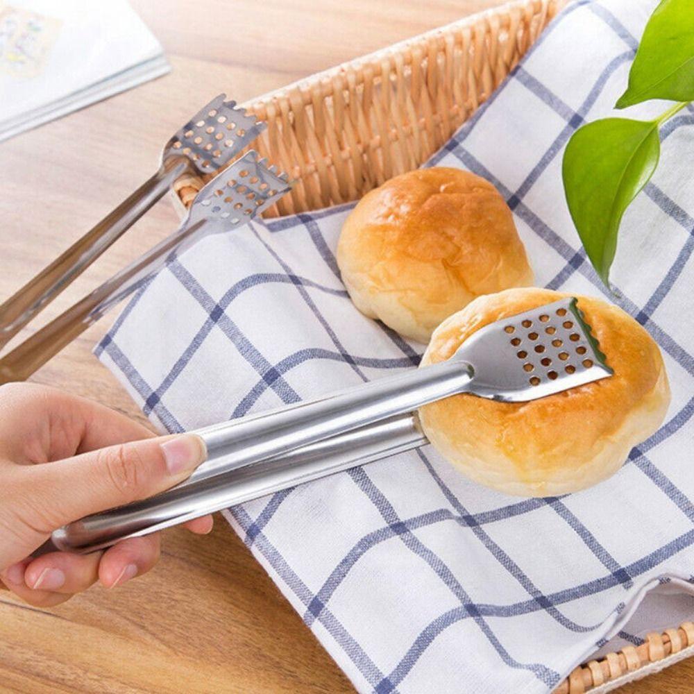 BBQ Stainless Steel Kitchen Tools Barbecue Tongs Food Clip Cooking Tongs Food Tongs