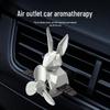 Геометрический кролик для автомобильного воздуховода, зажим для ароматерапии и аксессуар