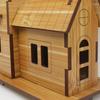 Bamboo 3D Wooden Puzzle Villa House Windmill DIY Ferris Wheel Modle Montessori   Adult