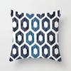 Blue White Porcelain Print Cushions Case Bohemian Style Mandala Geometry Pillows Case Modern Fashion Sofa Chairs Throw Pillows