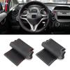 For Honda Fit Jazz City 2009 - 2013 ight 2010-2014 Hand-stitched Perforated Leather Car Steering Wheel Braid Protective Cover