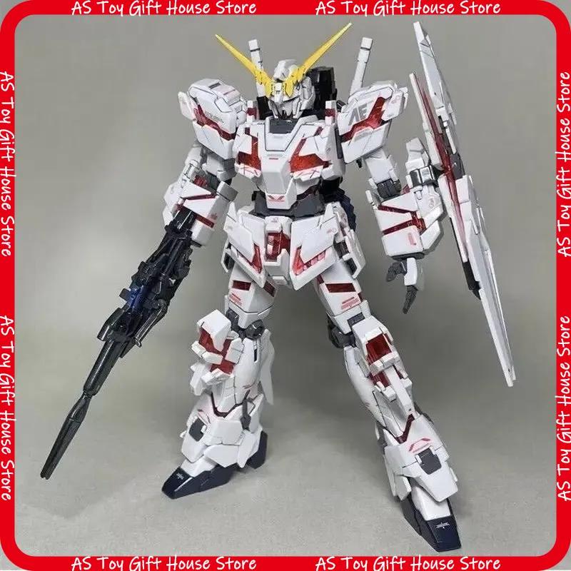 Юникорн Модуль 1 Уничтожение Hg1144 Режим Собранная Модель Набор Модели Сгибающаяся Фигурка Действия Игрушка Коллекционная Настольное Украшение Кукла Подарок