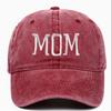 Outdoor Sports Visors DAD MOM Embroidery Baseball Caps Vintage Adjustable Distressed Faded Cap Hiphop Baseball Hats