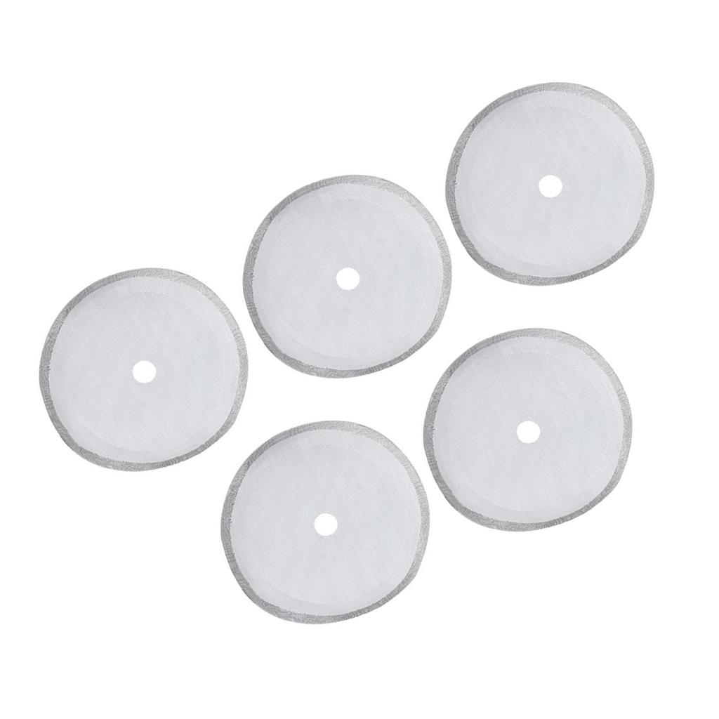 5Pcs 304 Stainless Steel Coffee Filter Portable Detachable Coffee Pot Mesh Filter Accessory