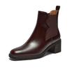 Joy And Peace Women S Ankle bootS Burgundy eSSence02 Ya806 26fbur