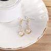 Lovely Mini Elegant Luxury Sweet Bow Ear Stud Ear Drop Korean Style Earrings Women Heart Earrings