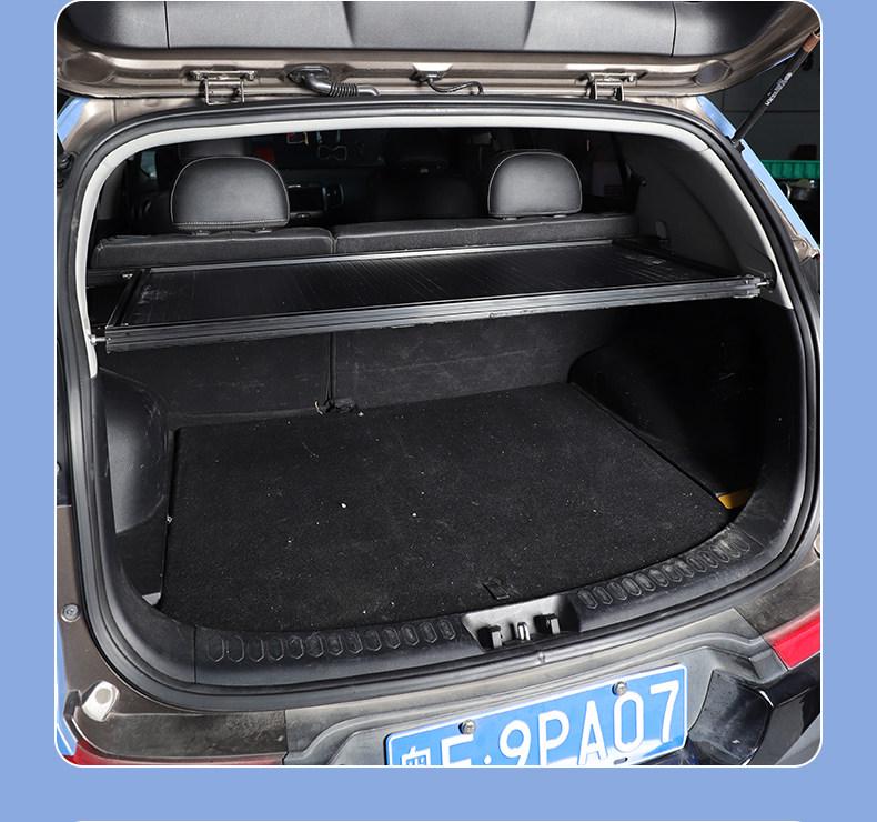 Сетчатый органайзер в багажник Kia Sportage: Платформа расширения и полка для нагрузки «Волшебная коробка»