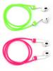 Earphone Strap for AirPods Wireless Headset Loop String Rope Anti-Lost Silicone Cable for Wireless Earphone Random Color