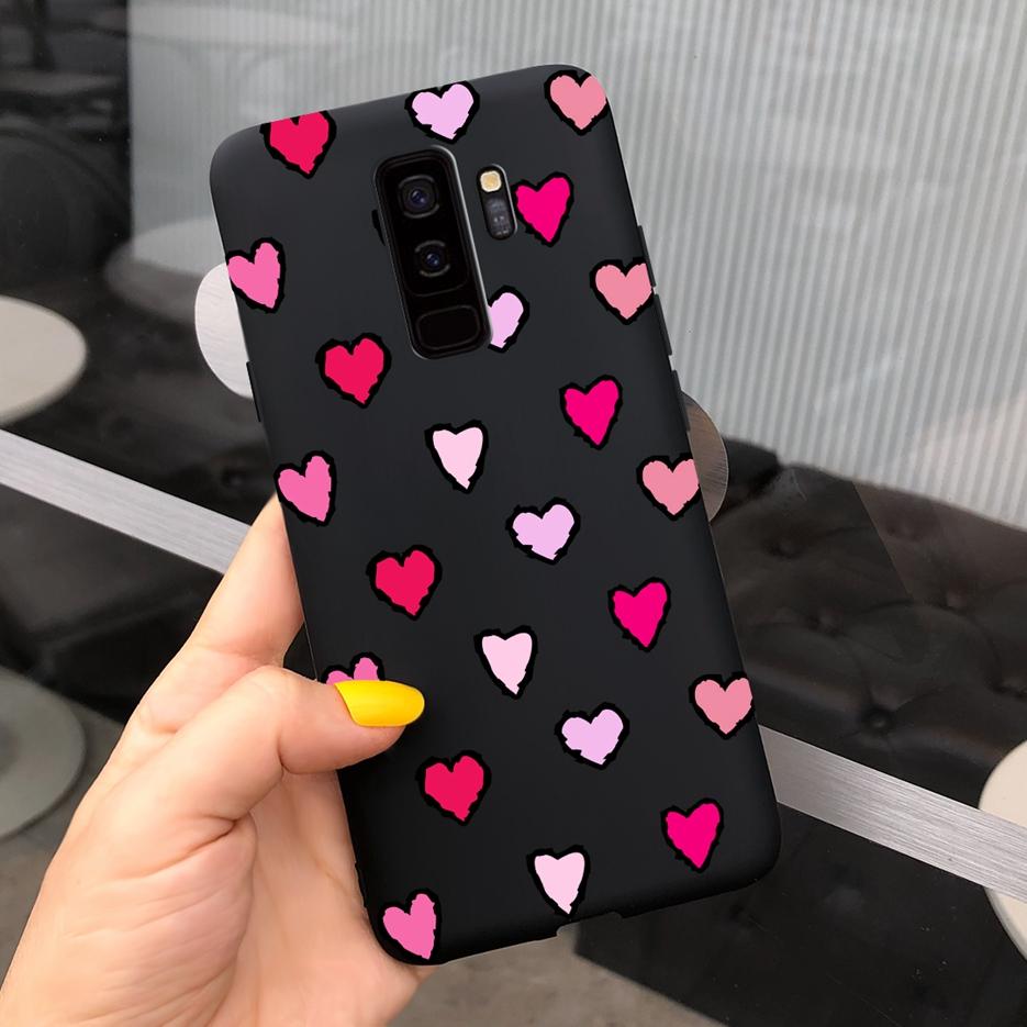 Чехол для Samsung Galaxy S9 Plus S9+ G965F Милый Конфетный Расписной Fundas Матовый Чехол для Samsung S9 S9+ S 9 Plus Чехол для Телефона Мягкие Сумки