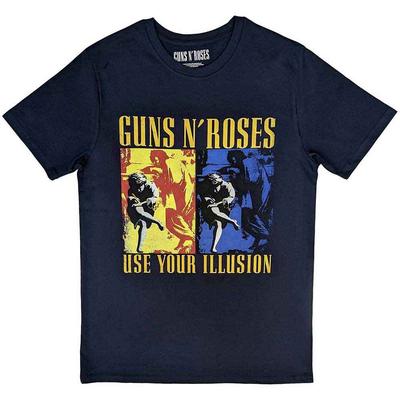 Guns N' Roses - Use Your Illusion Темно-синий (Футболка)