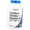 Calcium Citrate and Vitamin D3, Calcium Citrate + Vitamin D, 180caps (36647091)