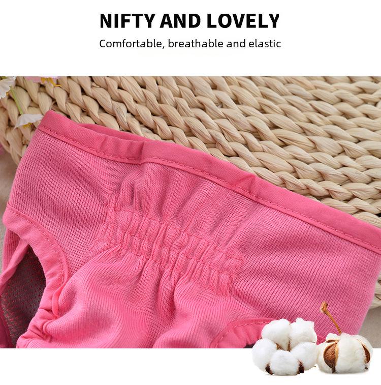 Гигиенические трусики на липучках для собак — защита от преследований во время менструации для крупных, средних и мелких пород