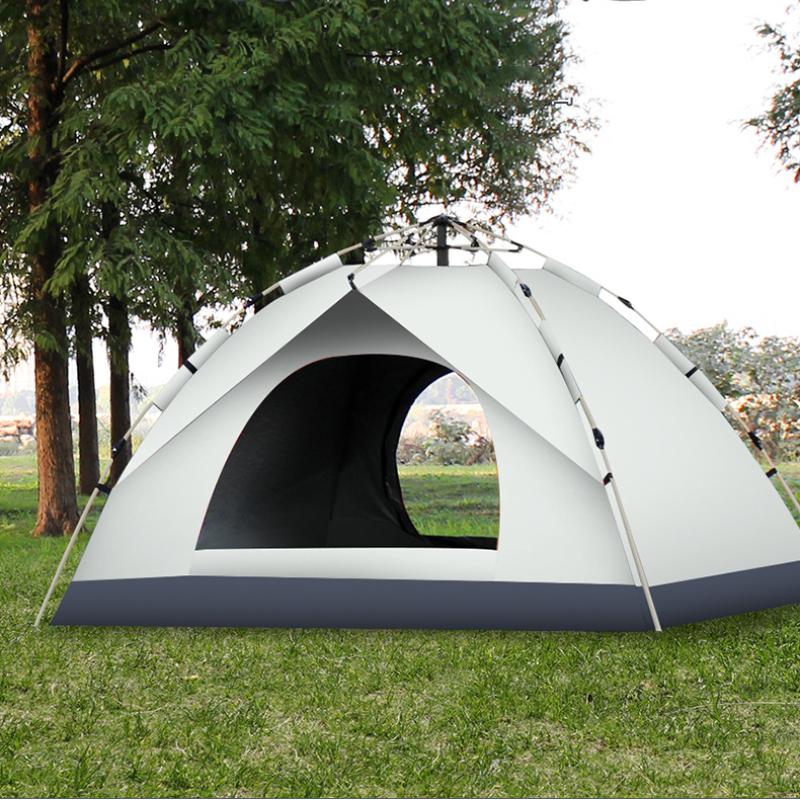 Уличная портативная палатка для двух человек, ветрозащитная, водонепроницаемая, складная, полностью автоматическая палатка для кемпинга, кемпинг, палатка для наружного оборудования