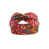Neo-retro Elastic Headband Headscarf Women Girls Floral Print Cotton Soft Bohemian Headband Hair Accessories