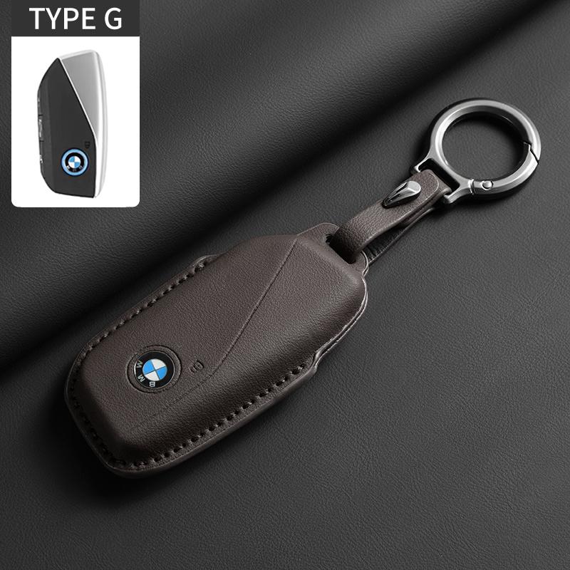 Горячий 2025 Модный Полностью Раскладывающийся Кожаный Чехол для Автомобильного Ключа Брелок Защитный Чехол для BMW 7 Серии G07 G09 G70 G81 XM U06 M3 2023 X1 X7 iX i7 I2