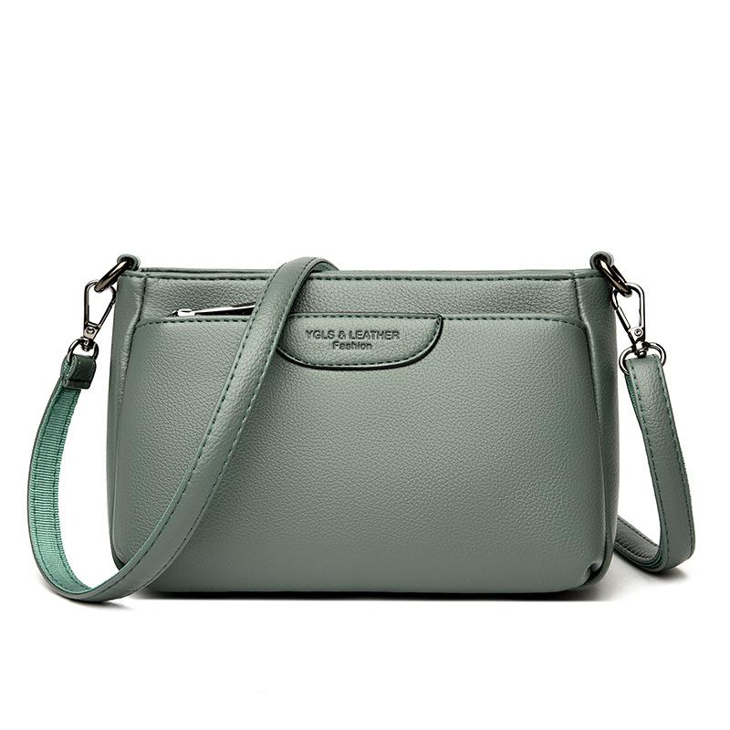 Женская сумка через плечо, модная сумка для мам среднего возраста, повседневная универсальная сумка через плечо для женщин