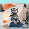 Cartoon Cute Grey Cat Pattern Acrylic Pendant For Car Decoration Interior
