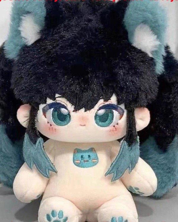 Tokitou Muichirou 20cm Stuffed Cotton Doll Toys Cos Children Adults Plush DressUp Plush Toys Kids Gifts