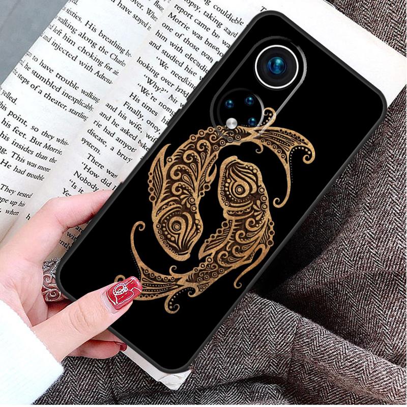 Чехол со знаками зодиака для Honor Magic 7 Pro 6 5 V5 Honor X9c X9b X9a X8a X8b X7a 50 70 90 200 400 Lite