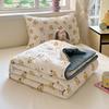 Dog Bear Tulip Rabbit Strawberry Fruit Pattern Printed Air Conditioner Quilt