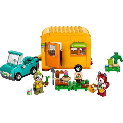 LEGO Animal Crossing Караван и Садовый магазин Лейфа