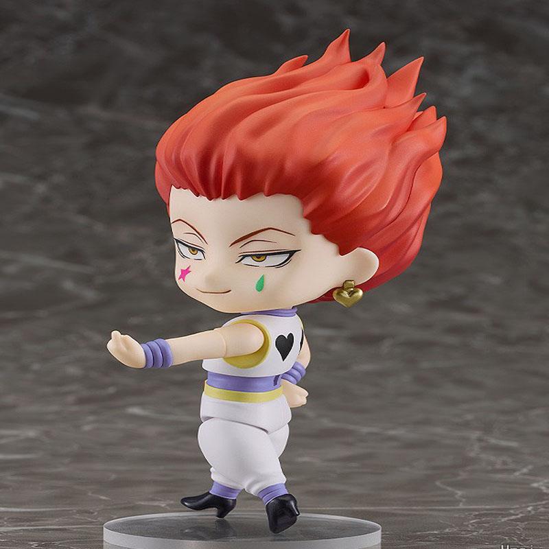 Фигурка Hunter x Hunter Q Edition Хисока Мультяшная Модель Подвижная Кукла GK Статуя Сменное Лицо Детские Игрушки Рождественский Подарок