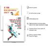 pirational Soccer Room Decor - Set of 6 Motivational Wall Art Prints (8x10 In) for Boy's Bedroom or Classroom