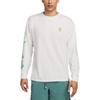 ACG Dri-Fit Повседневная футболка с длинным рукавом и круглым вырезом для улицы Мужские топы Summit-White FV3488-121