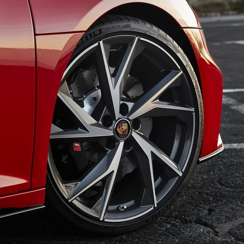 4Pcs Car Wheel Center Hub Center Cap Rim Hub Dustproof Cover Emblem Car Accessories For Porsche 911 Cayenne Panamera Macan Boxster Carrera GT 928 944